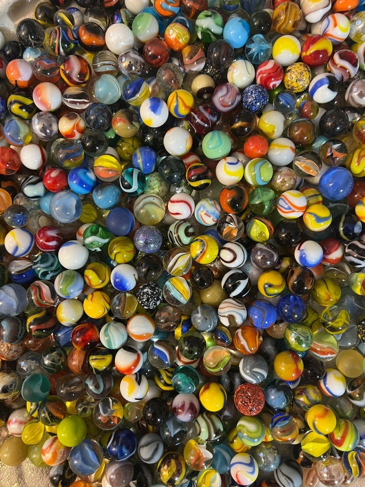 Marbles Lot Of 30 Different