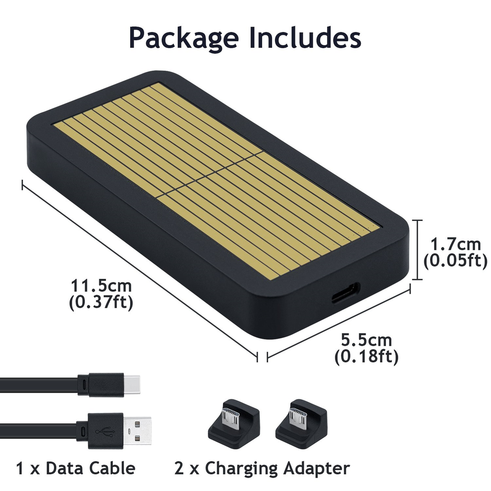 GuliKit Contact Charging Dock with Battery Pack for the Dualshock 4 Controller