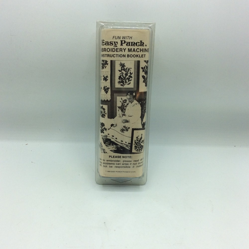 Vintage 1983 Easy Punch Embroidery Machine Tool