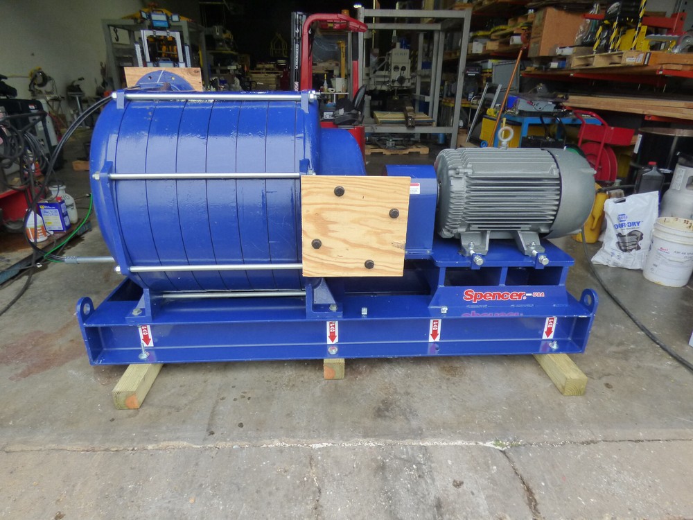 Spencer 60 HP Turbin Blower With Motor Starter and VFD