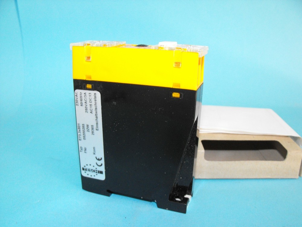 Tesch E73x2VB.time relay.E73.3x801.05200285.NEW