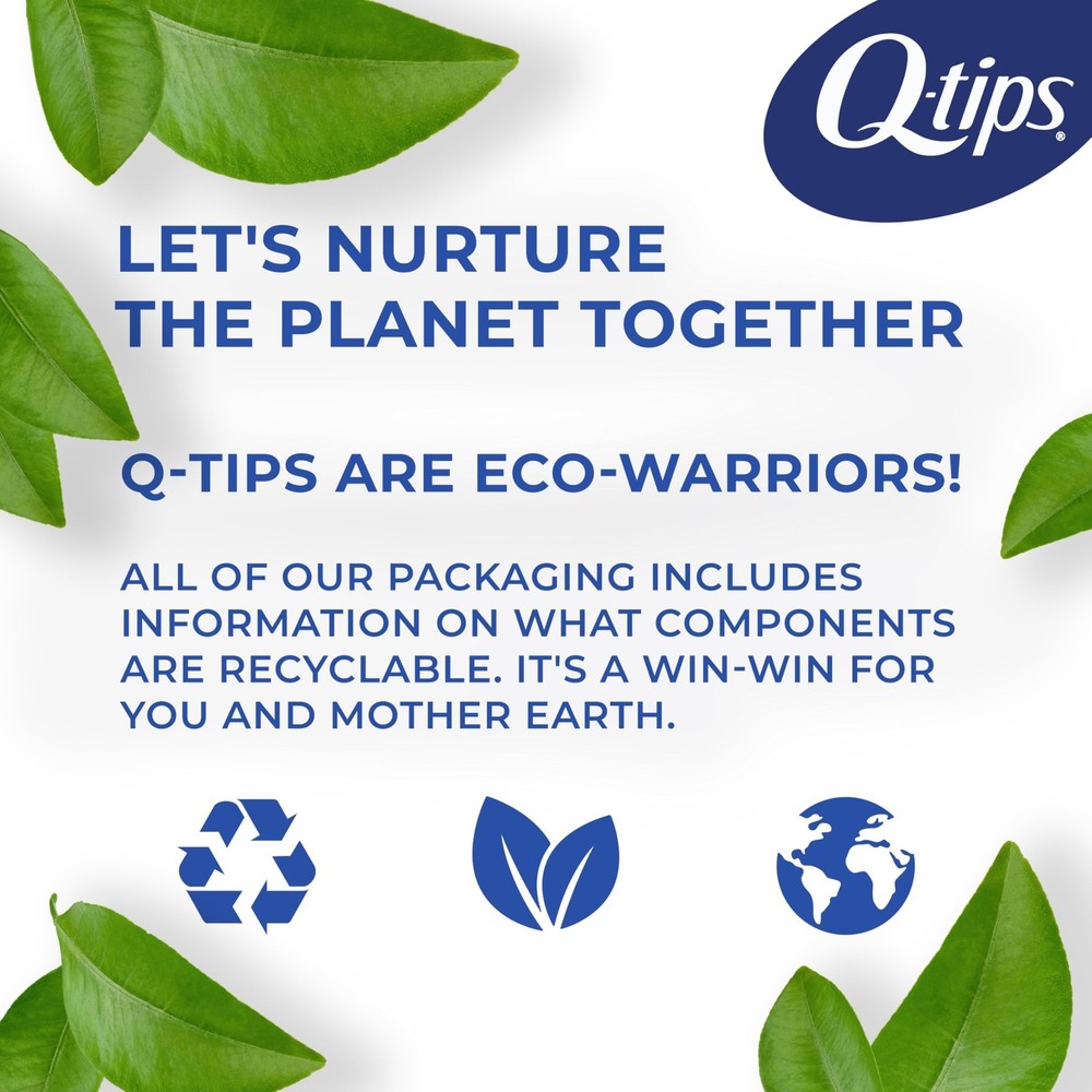 Q-Tips Cotton Swabs, Precision Tip, 170 Count