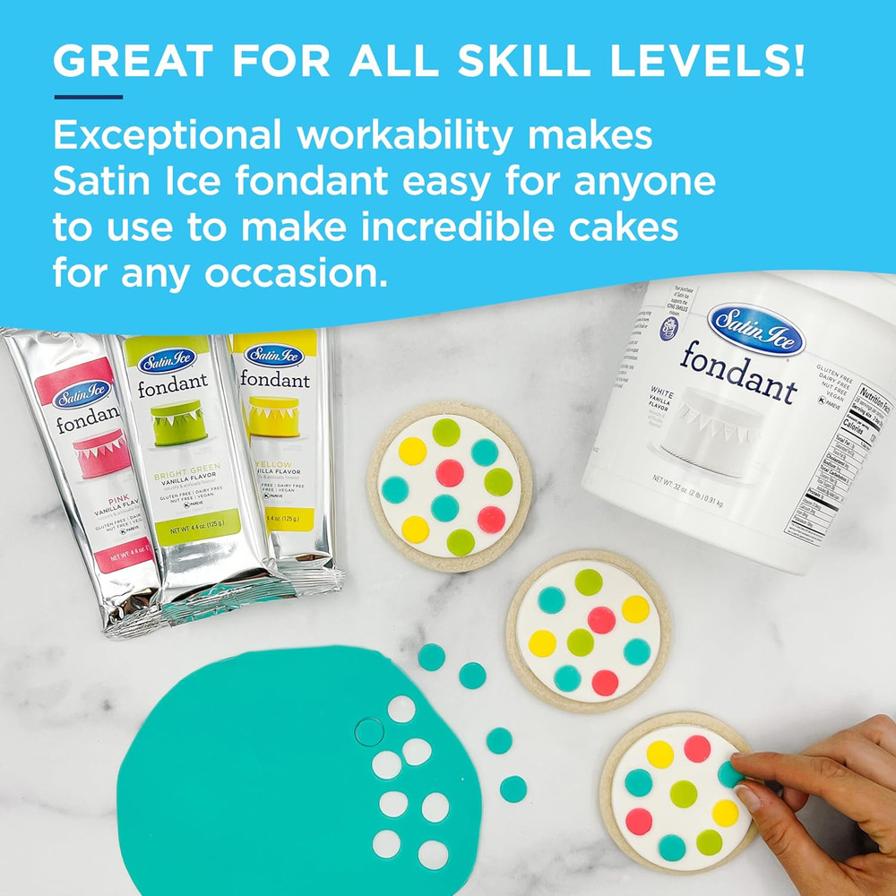 Fondant for Cake Decorating, Red (2 Pound)