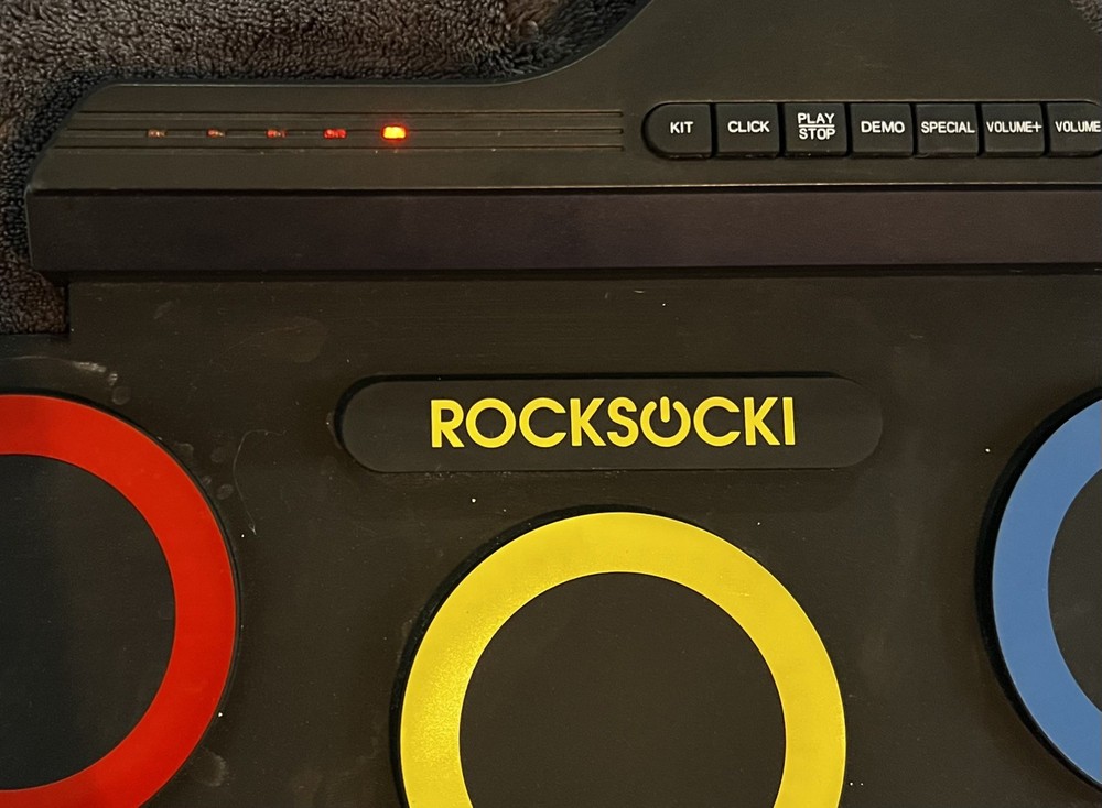 ROCKSOCKI Electric Drum Set. Bigger Roll-up Drum Pad USB...