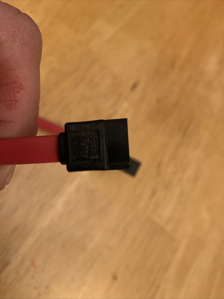 13” Serial ATA Connector Cable New Red