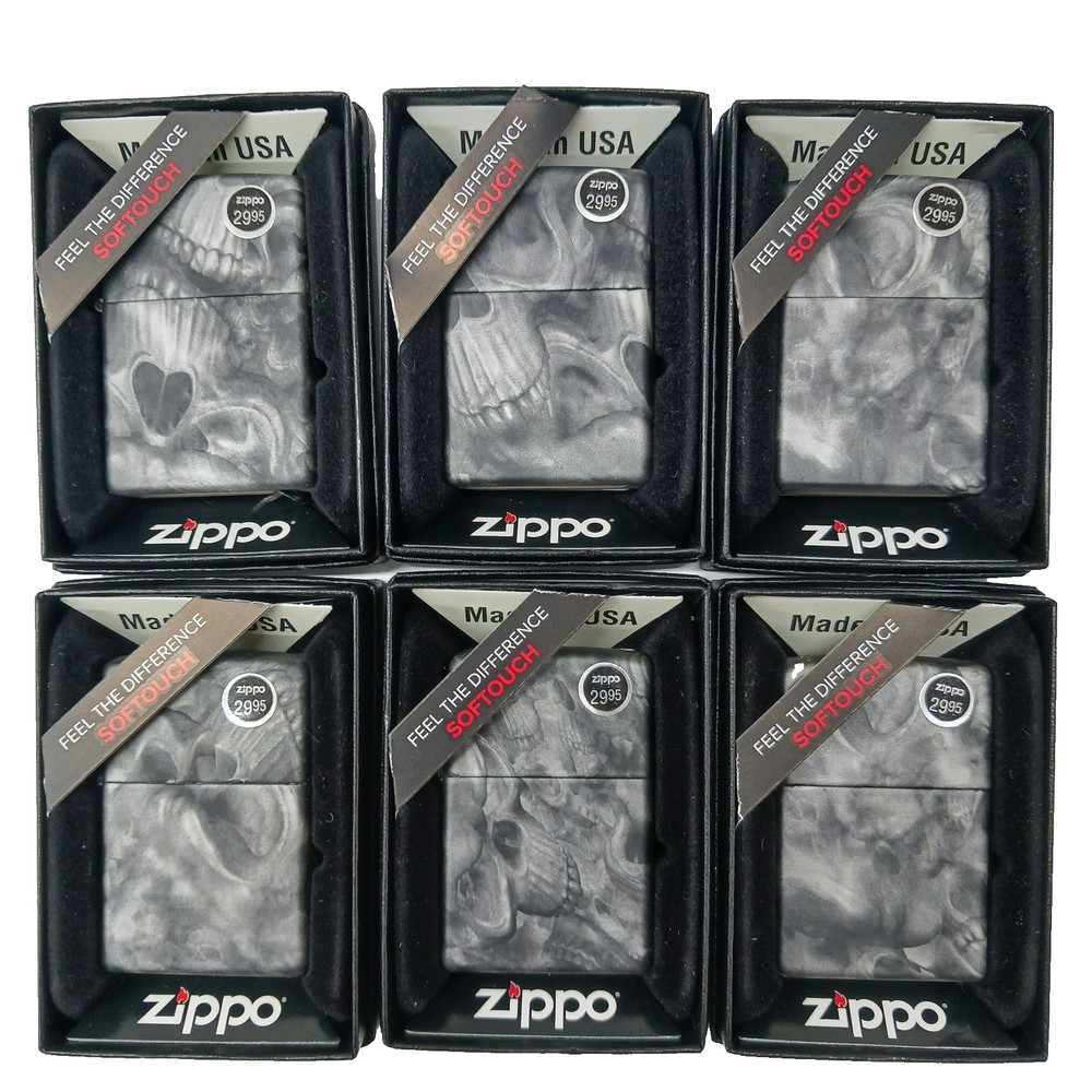 Zippo Skull Soft Touch 28970