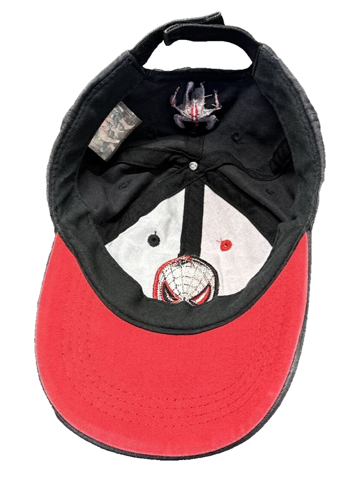 Spiderman Marvel Comics Adjustable Hat/Cap 2007, Hook & Loop, 100% Cotton Red/Bl