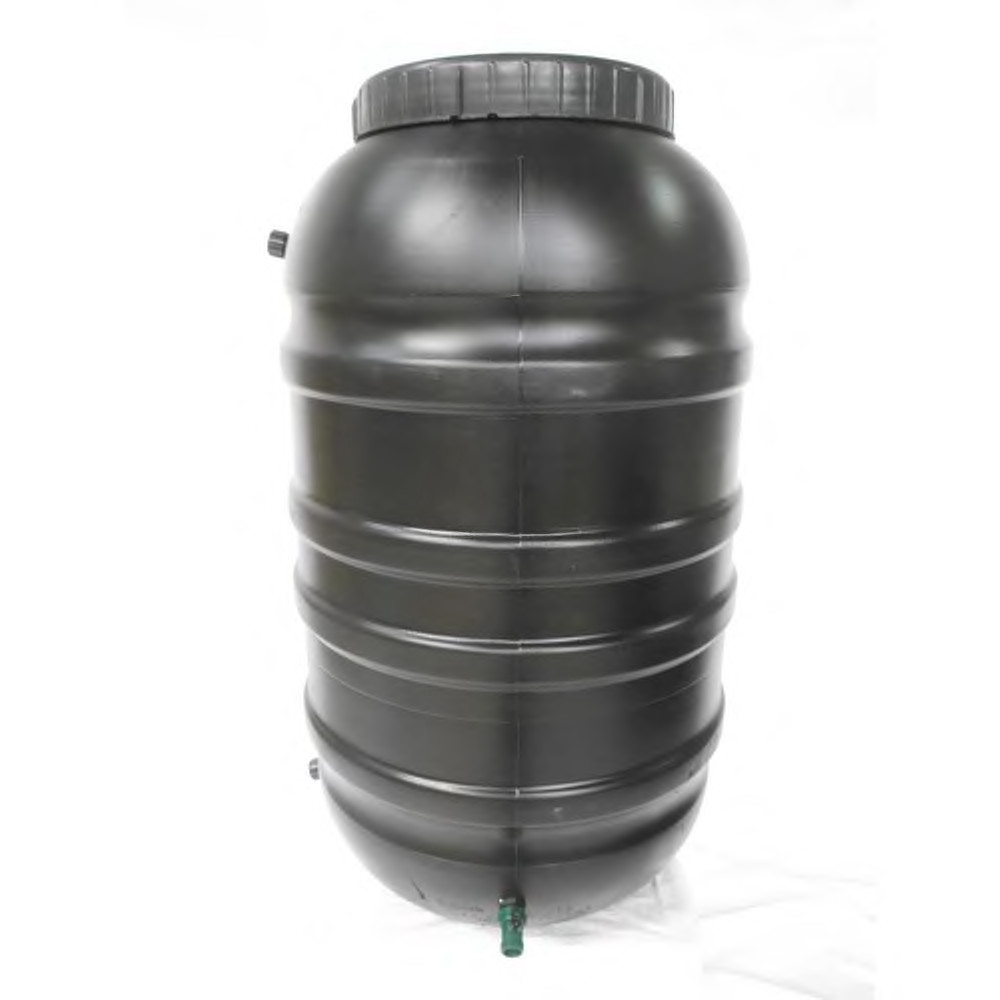 55 Gal. Black Rain Barrel