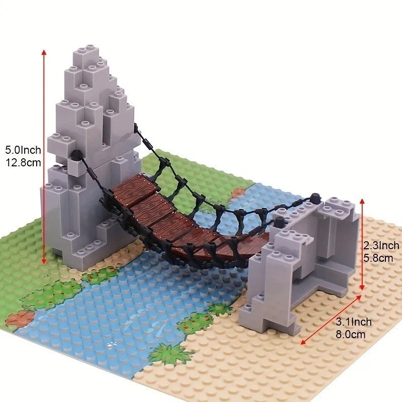 Building Block Drawbridge Set