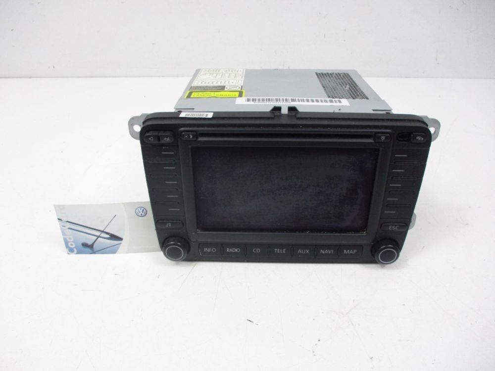 Radio/Navigation System - Combination Code Available Fits for VW Golf Plus