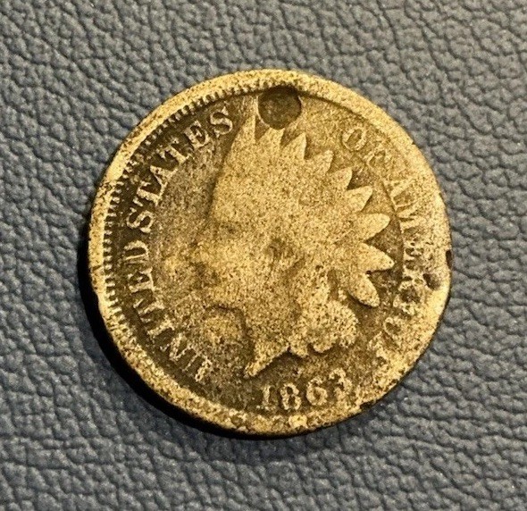 1863 Indian Head Cent – Vintage Cent