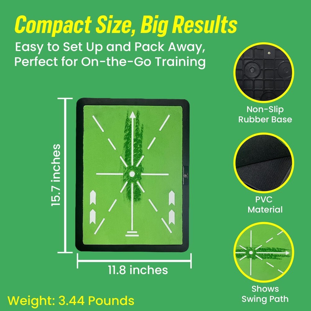 Swing Mat Trainer - Golf hitting mats and tee pads