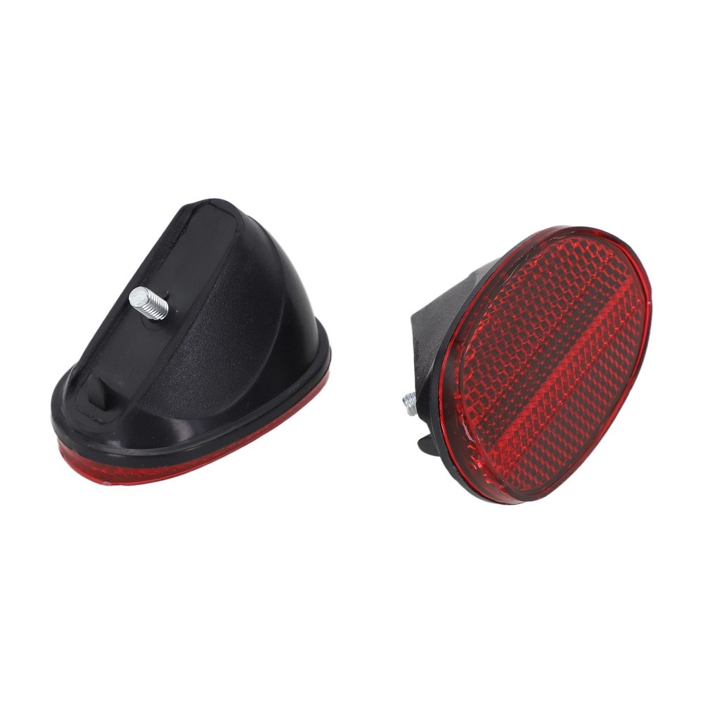 Increase Nighttime Visibility with Bicycle Oval Rear Mudguard Reflector