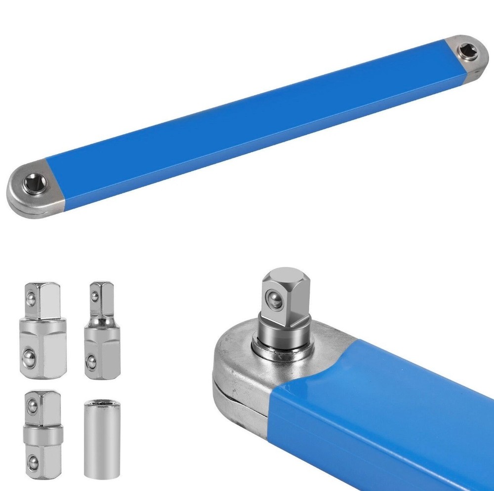 3/8" Offset Extension , 15" Impact Ready Socket  Tool with 1/4" 3/8" 1/2" Square