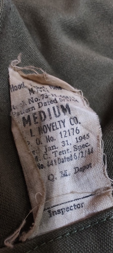 Original WW2 M-1946 Field Hood
