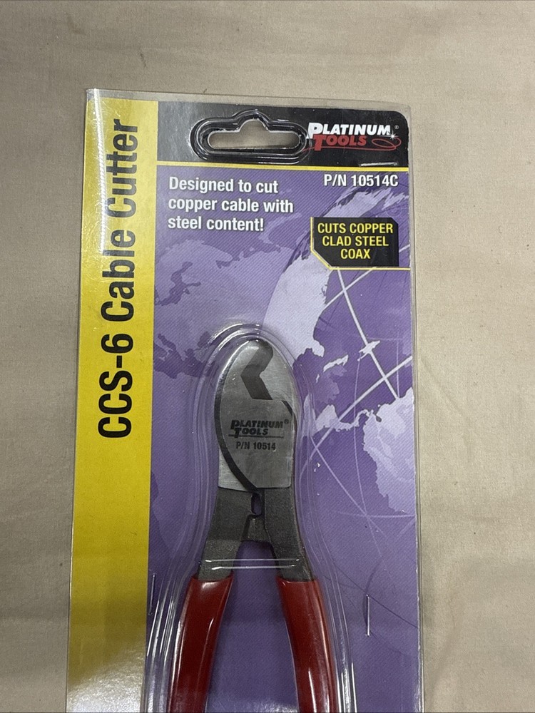 Platinum Tools 10514C CCS-6 Cable Cutter