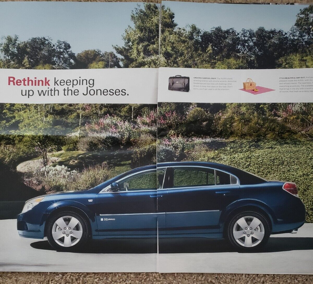 2008 Saturn Aura Sales Brochure B