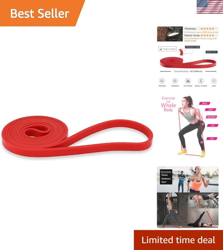 100% Latex Lightweight Pull-Up Bands for Enhanced Mobility and Strength Training