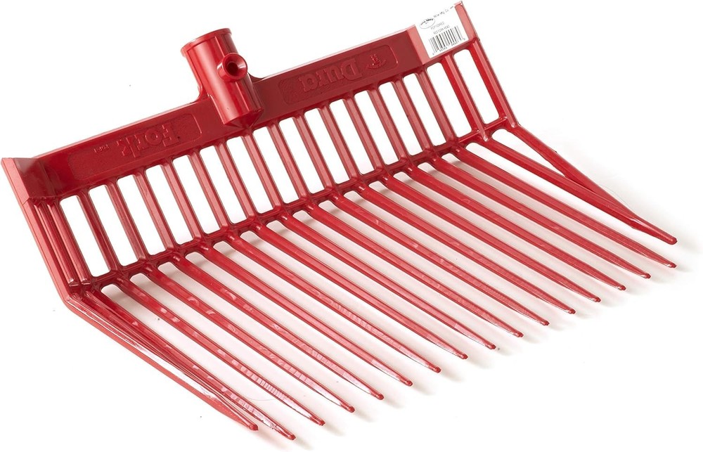 DuraFork Pitch Fork Replacement Head | Durable Polycarbonate Stable Fork Head...