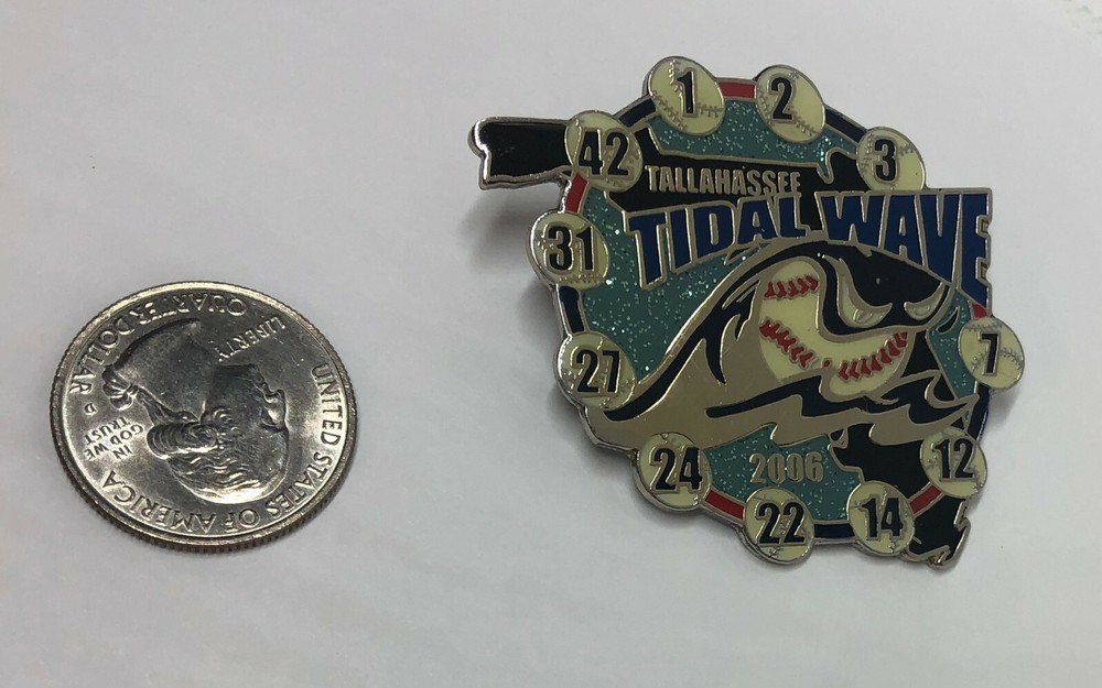 2006 Tallahassee Tidal Wave Baseball Pin
