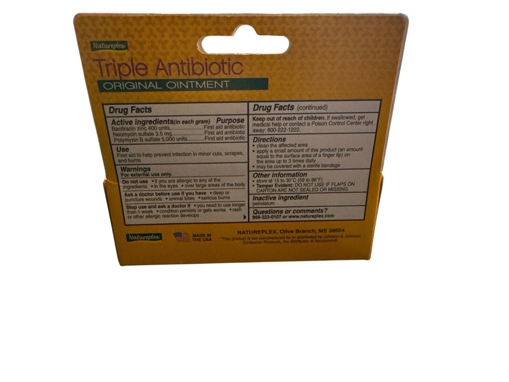 Natureplex Triple Antibiotic Original Ointment 0.5 oz