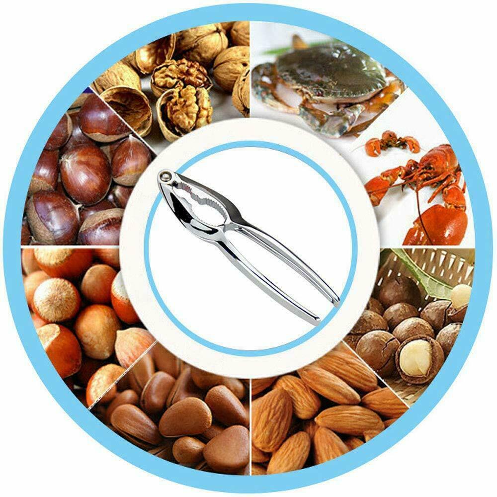 Stainless plier nut cracker shell walnut Crab seafood lobster nut cracker Tool