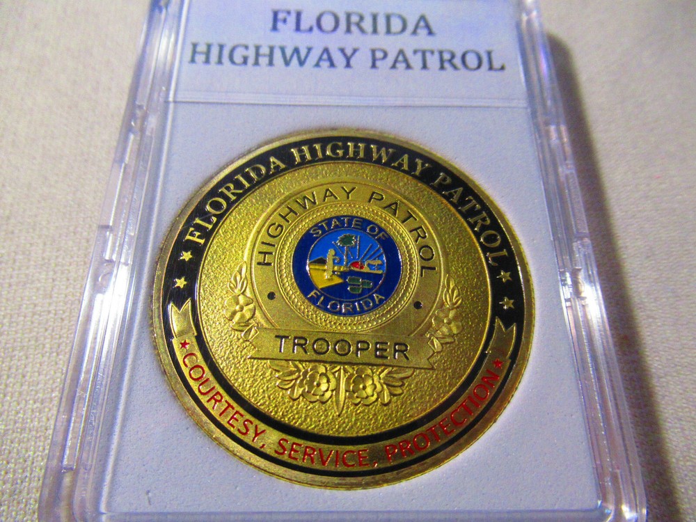 FLORIDA HIGHWAY PATROL Challenge Coin