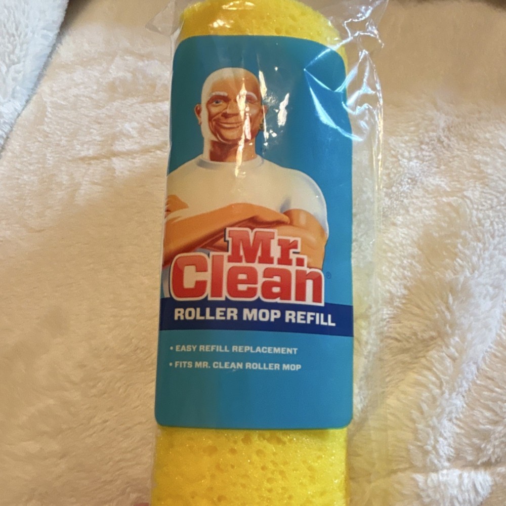 Mr. Clean Roller Mop Refill Sponge Yellow