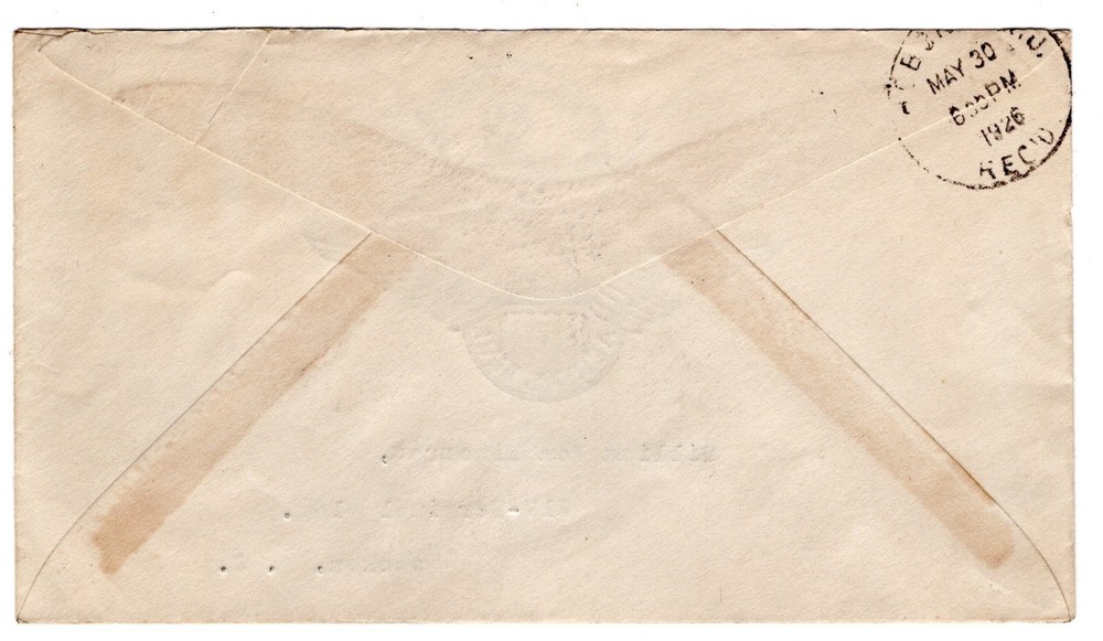 #628 Ericsson Memorial 1926 FDC - Chicago IL AMF CCL