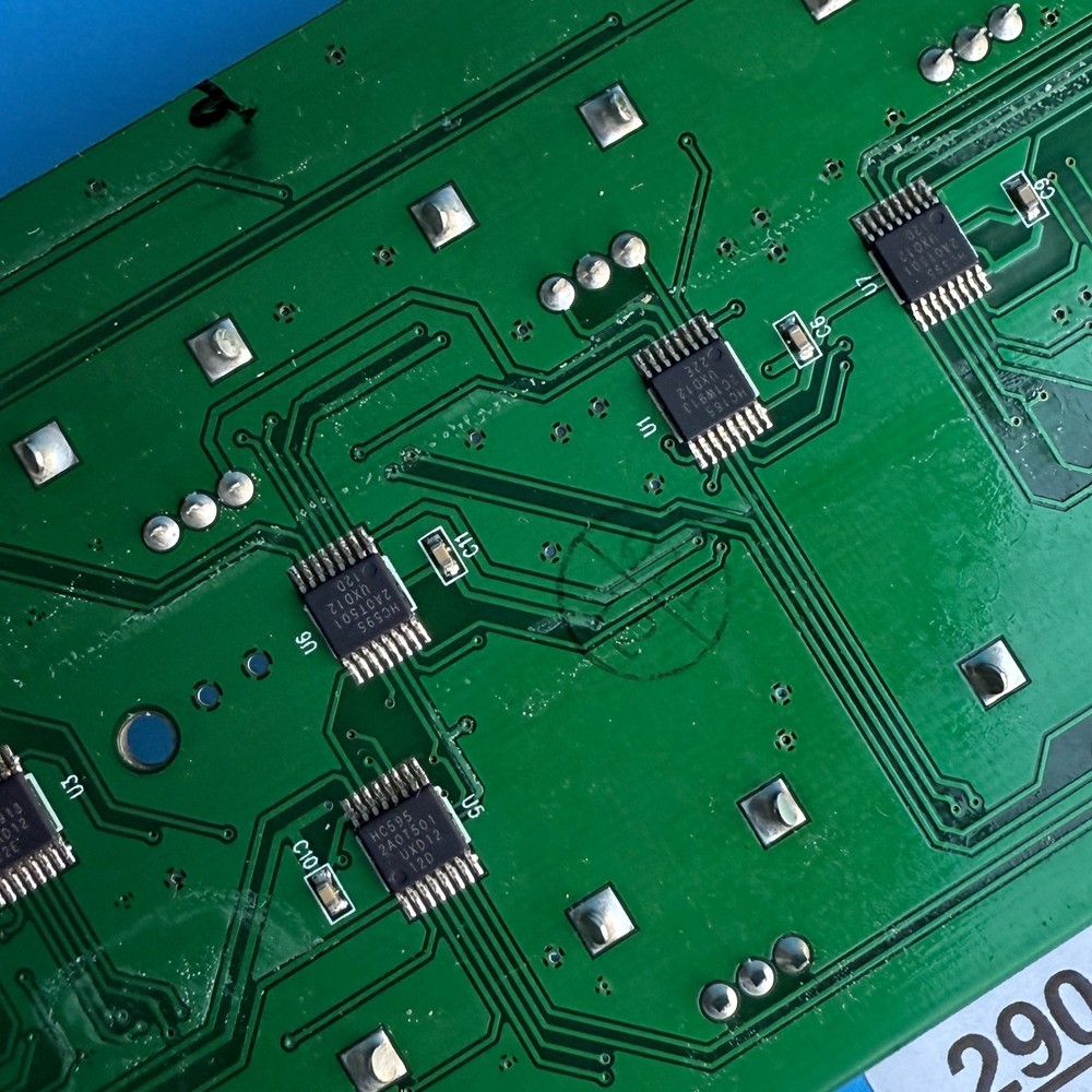 M-AUDIO AXIOM AIR 49 MIDI Controller Part Lighted Control Knob Encoder Board PCB