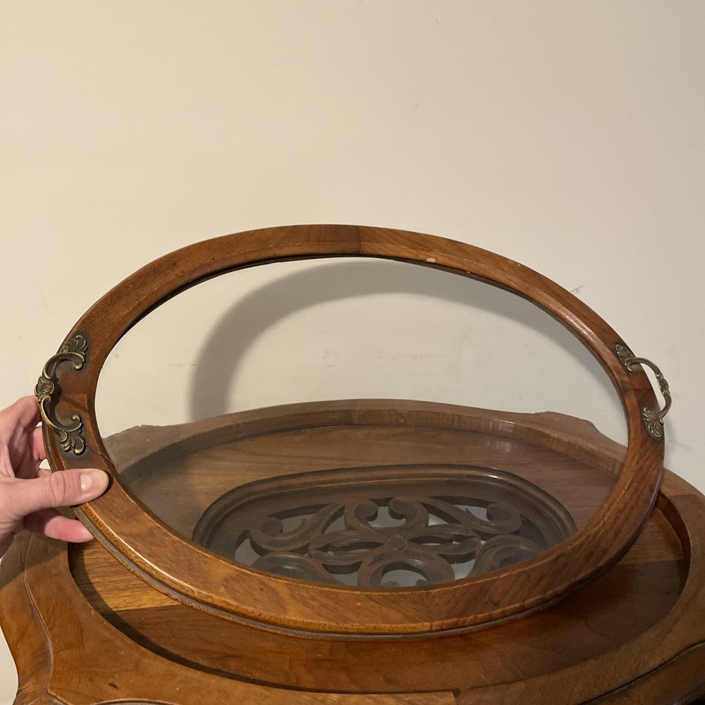 1930’s Tray Top Coffee Tea End Table