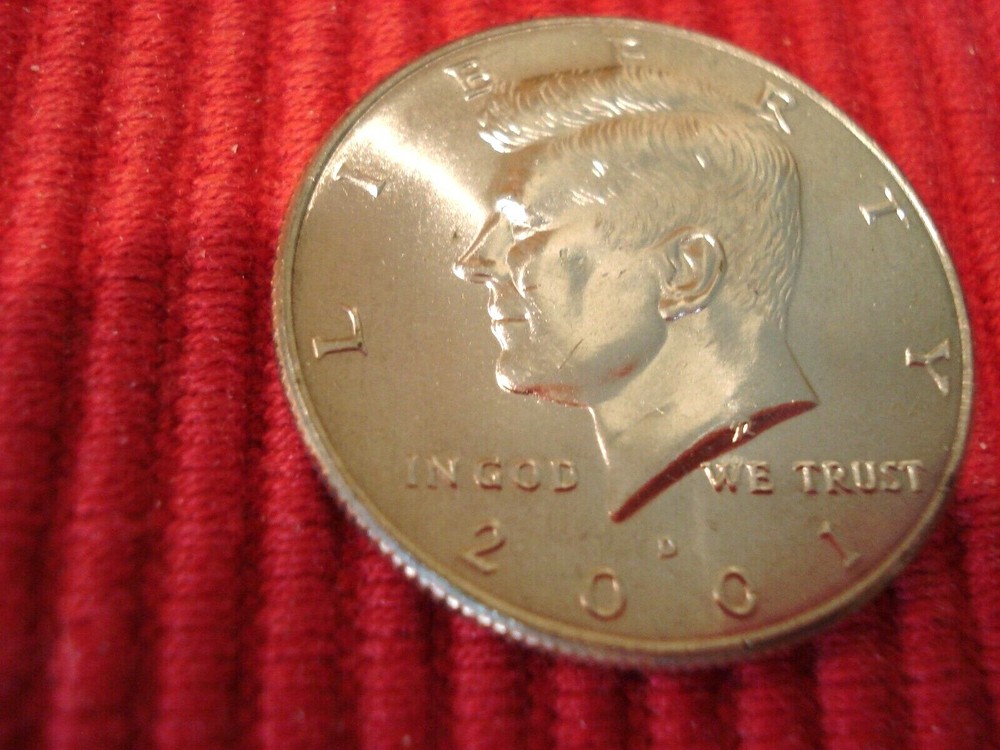 2001 D Kennedy BU Half Dollar