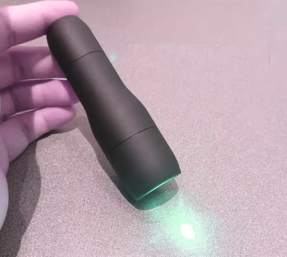 Waterproof Focusable Green Laser Module Pointer 520nm Visible Beam Flashlight