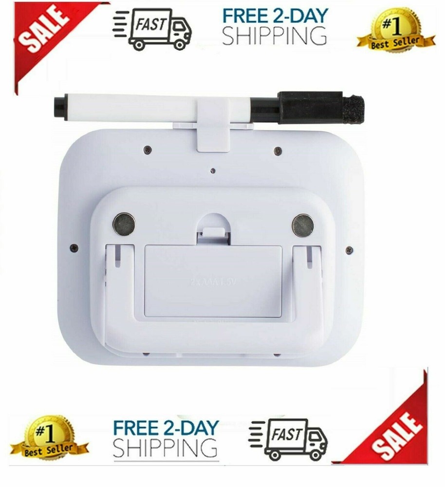 Taylor 5849 Quad Kitchen Timer with Whiteboard , New, Free Shipping