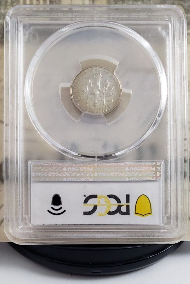 2011-S Roosevelt Proof Dime - PCGS PR69DCAM - Nice Reverse Toning! 4668