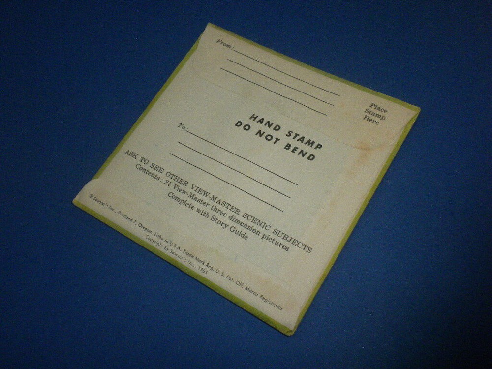 FLORIDA (dated 1953) Viewmaster set sealed