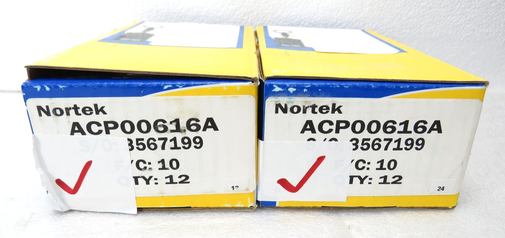 (12) x Linear ACT-22A MegaCode 2-Button 3-Channel Key Ring Transmitter [CTLA]