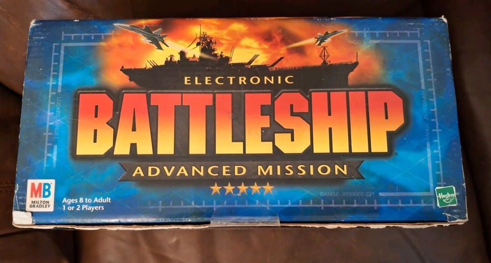 Milton Bradley Electronic Battleship Advanced Mission Tested Working