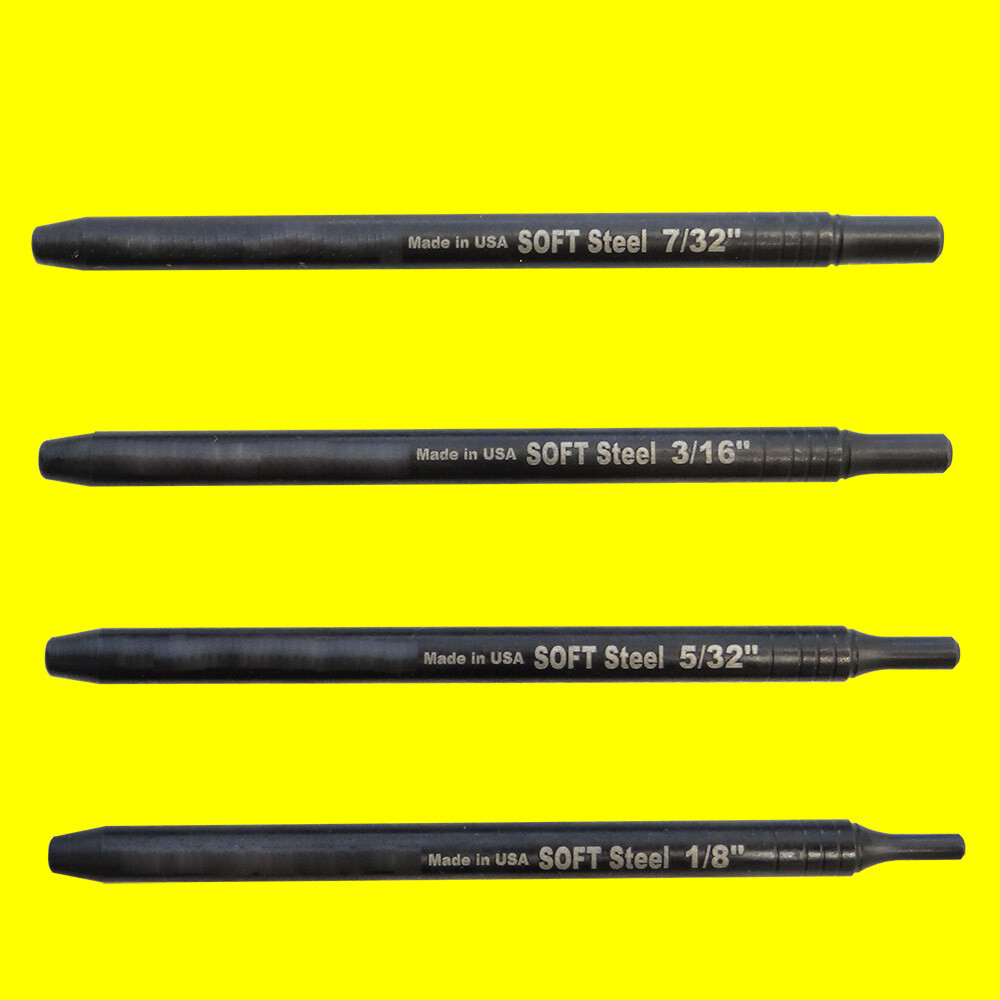 Soft Steel Starter Punch Set for Roll & Solid pins Gunsmithing tools