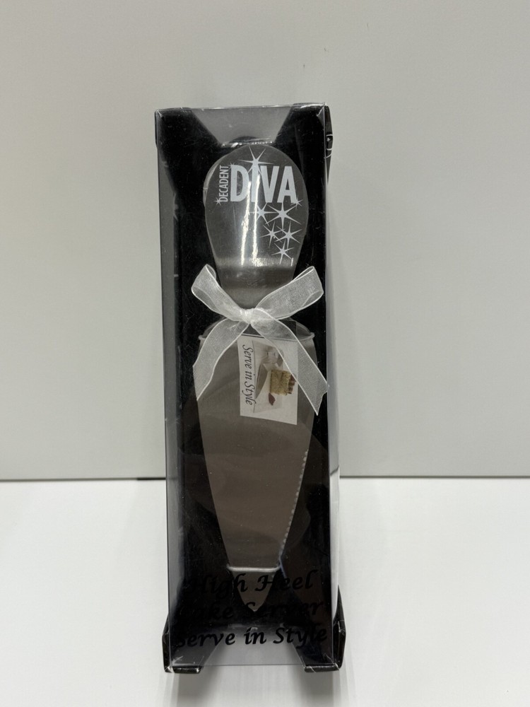 Decadent Diva ,wedding cake high heel serving table for cake serve stylish