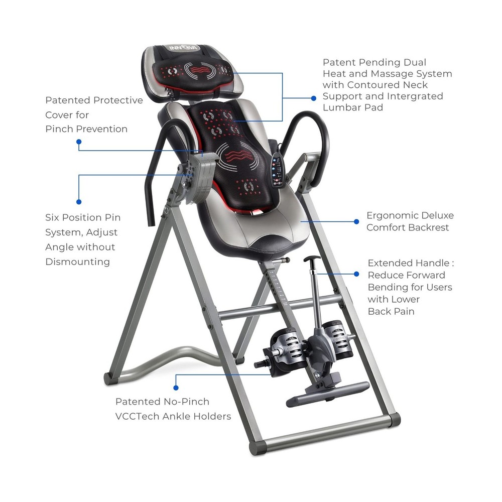 Innova ITM6000 Advanced Heat and Massage Therapeutic Inversion Table