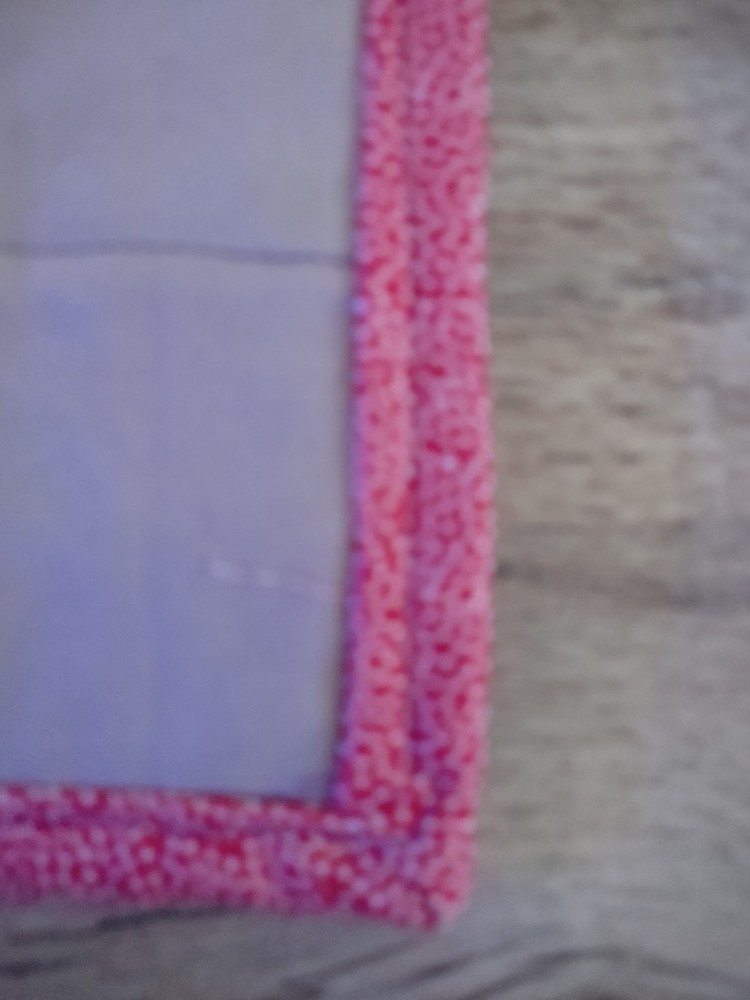 Handmade Machine Quilted Table Runner Reversible Celtic Cross Purples 12x32"