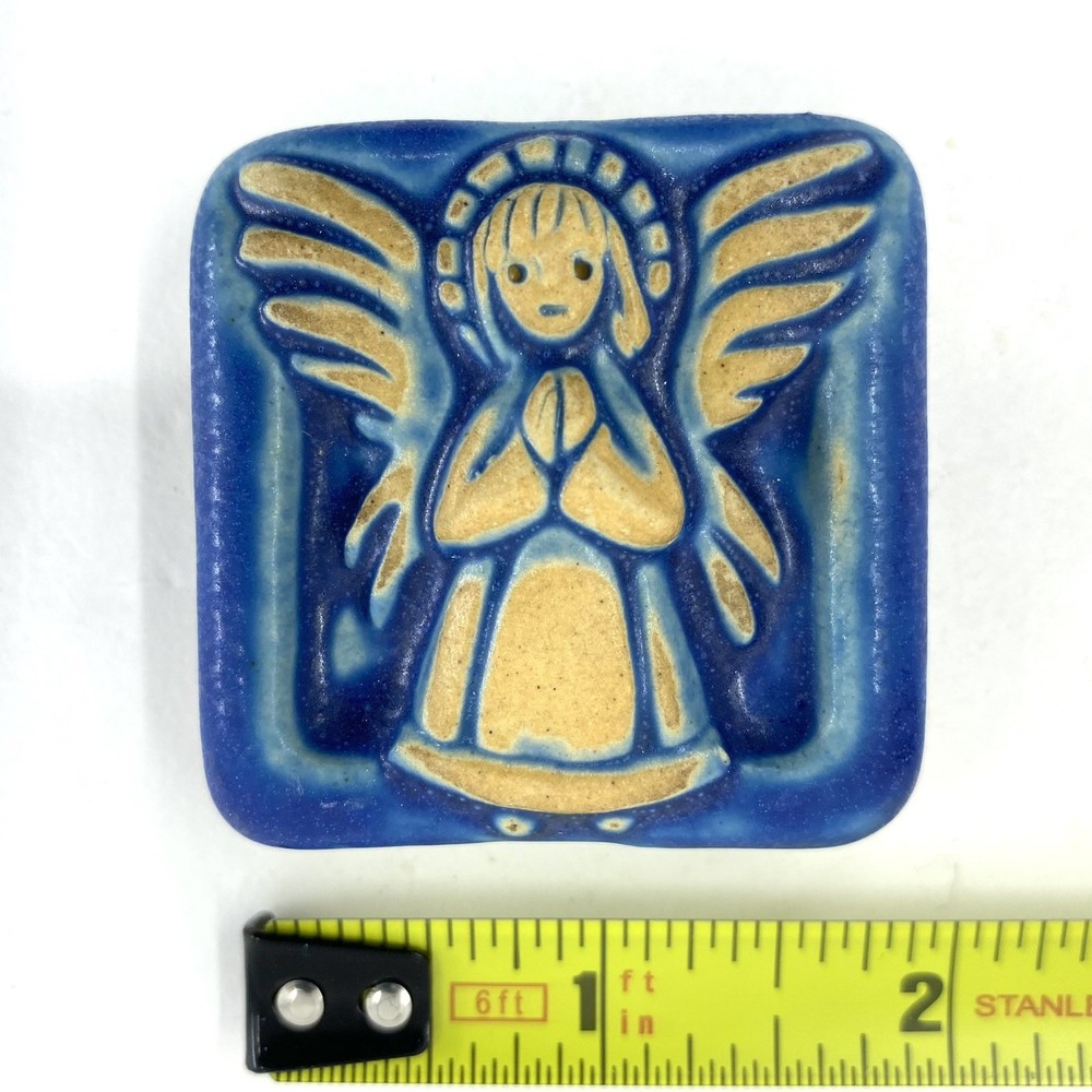 Angel 2x2" Ceramic Art Tile by Gretchen Kramp