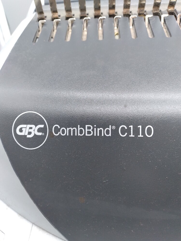 GBC COMBBIND C110 Binder Punch Comb Machine Binding Plastic Bounding