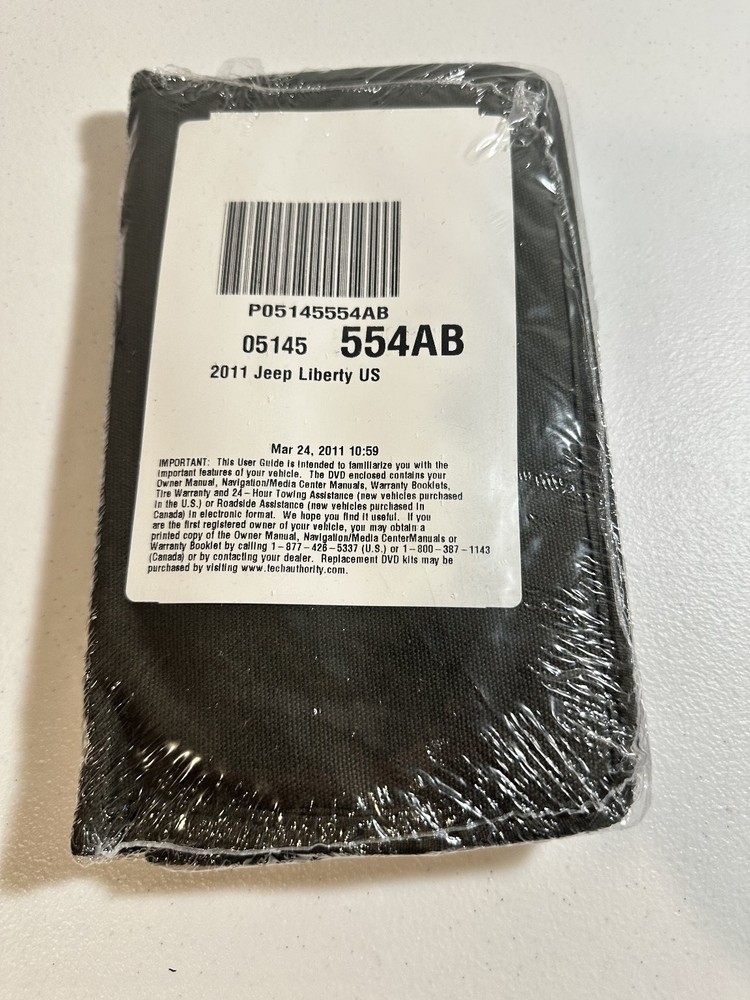 2011 Jeep Liberty Owner's Manual Set
