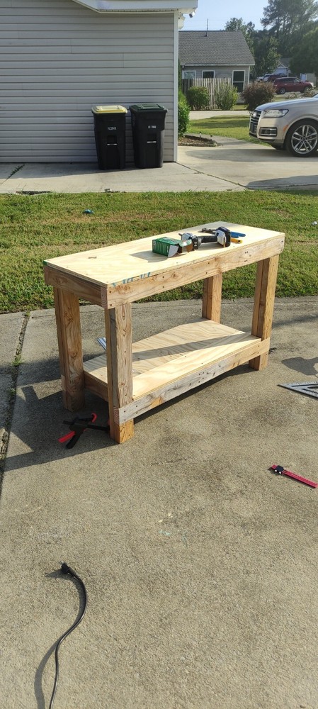 Wood Workbench