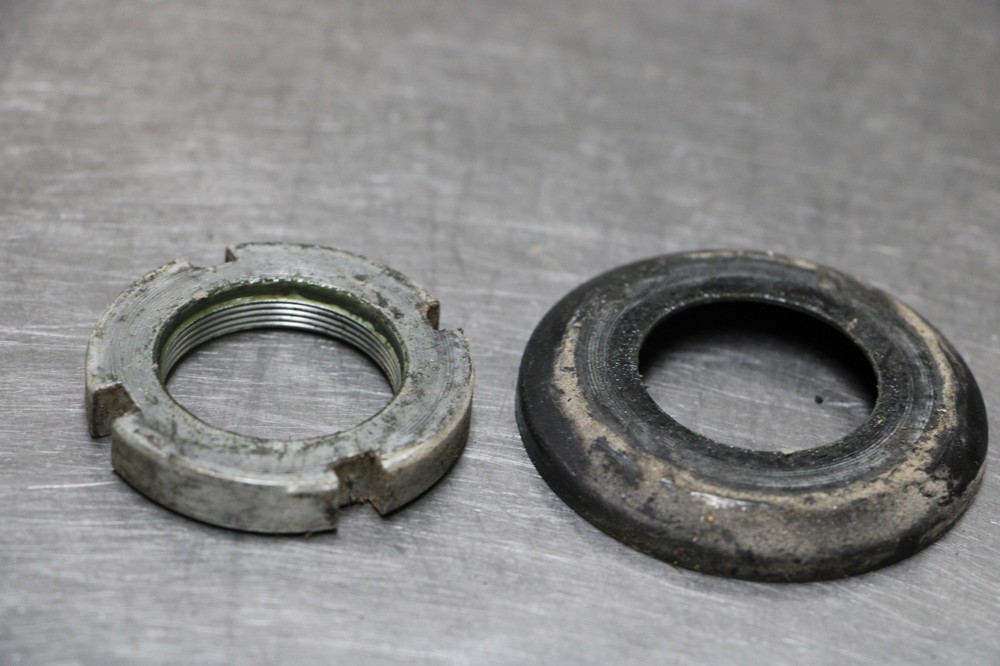 08-12 Ninja 250 EX250 250R Triple Tree Steering Nut