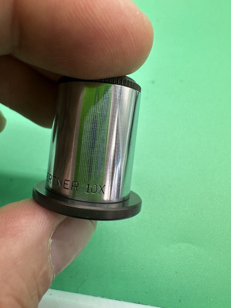 Vintage GAERTNER 10X EYEPIECE OCULAR MICROSCOPE PART OPTICS Lens