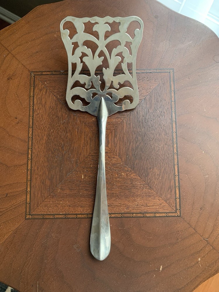 VTG 1996 International Silver Co. Silver Plated Asparagus Server