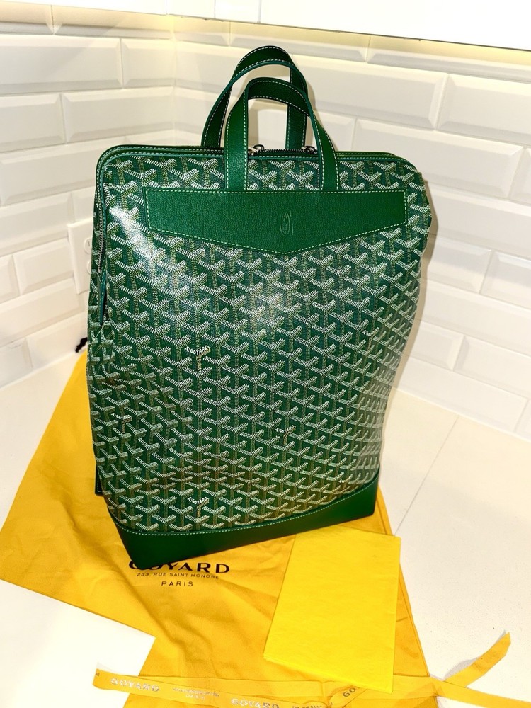 New Goyard Cisalpin Backpack Green